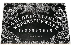 Hexenbrett mit detaillierten Anweisungen Ouija Board Hölzernes Ouija Brett