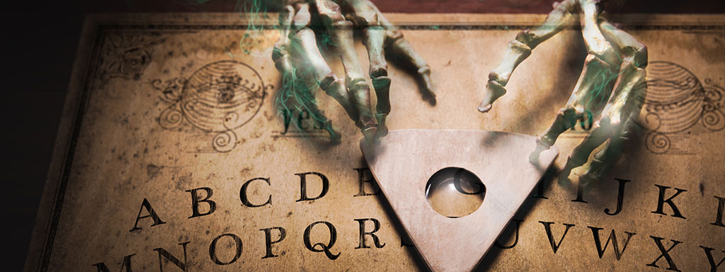 Ouija-Brett Gefahren